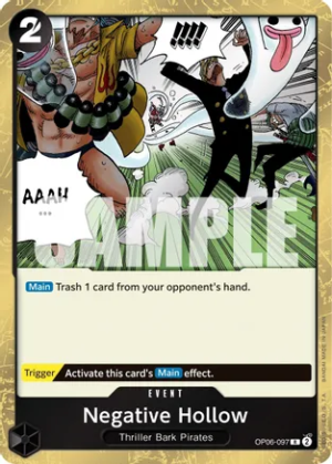 Negative Hollow - Wings of the Captain (OP06-097 R)