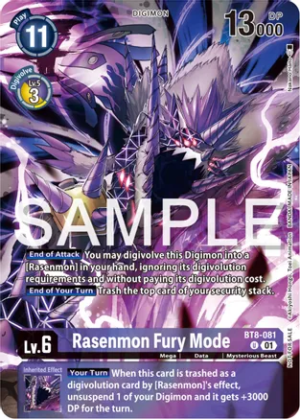 Rasenmon Fury Mode (Official Tournament Pack Vol.12) - New Awakening (BT8-081 U)