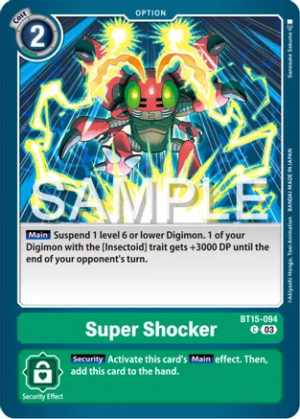 Super Shocker - Exceed Apocalypse (BT15-094 C)