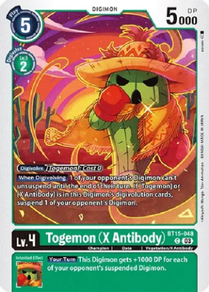 Togemon (X Antibody) - Exceed Apocalypse (BT15-048 C)