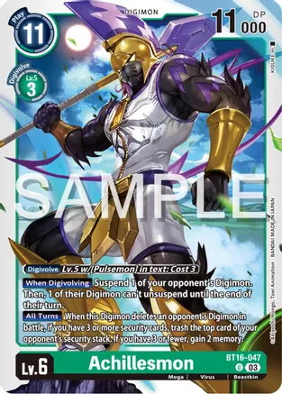 Achillesmon - Beginning Observer (BT16-047 U)