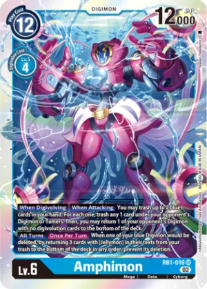 Amphimon - Resurgence Booster (RB01-016 SR)