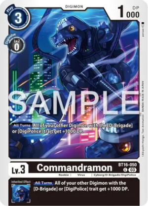 Commandramon - Beginning Observer (BT16-050 C)