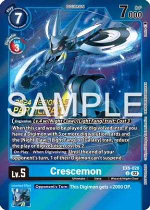 Crescemon (2024 Regionals Participant) - Animal Colosseum (EX05-020 U)