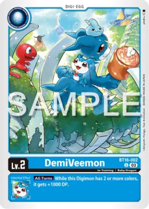 DemiVeemon - Beginning Observer (BT16-002 U)