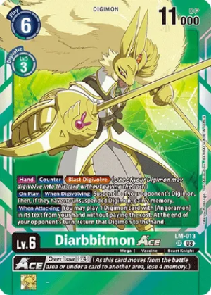 Diarbbitmon Ace (English Exclusive) - Exceed Apocalypse (LM-013 SR)