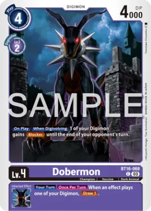 Dobermon - Beginning Observer (BT16-068 C)