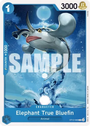 Elephant True Bluefin - Starter Deck 12: Zoro and Sanji (ST12-009 C)