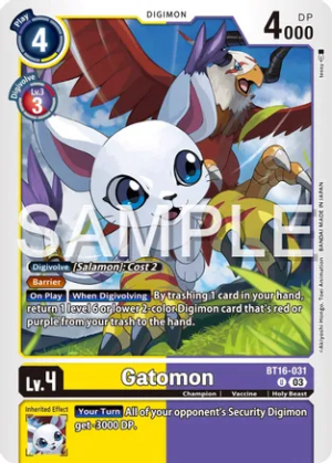 Gatomon - Beginning Observer (BT16-031 U)