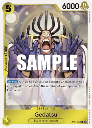 Gedatsu - Awakening of the New Era (OP05-102 R)