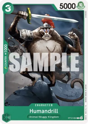 Humandrill - Starter Deck 12: Zoro and Sanji (ST12-004 C)