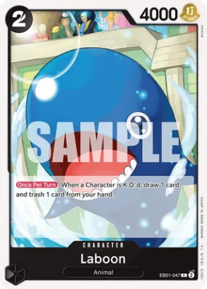 Laboon (047) - Extra Booster: Memorial Collection (EB01-047 C)