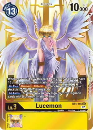 Lucemon (Resurgence Booster Reprint) - Resurgence Booster (BT4-115 SEC)