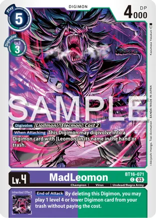 MadLeomon - Beginning Observer (BT16-071 C)