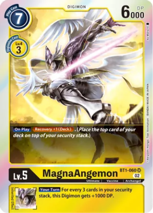MagnaAngemon - BT1-060 (Resurgence Booster Reprint) - Resurgence Booster (RB-01)