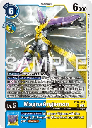 MagnaAngemon - Beginning Observer (BT16-024 U)
