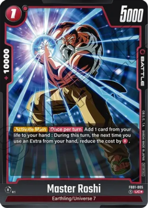 Master Roshi (Tournament Pack 01) - Tournament and Championship Promos (DBSFW_TPR)