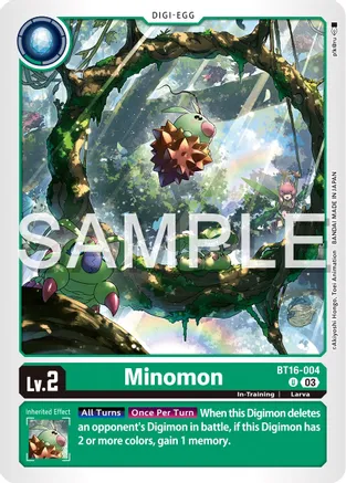 Minomon - Beginning Observer (BT16-004 U)
