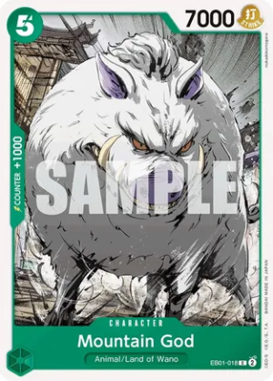 Mountain God - Extra Booster: Memorial Collection (EB01-018 C)