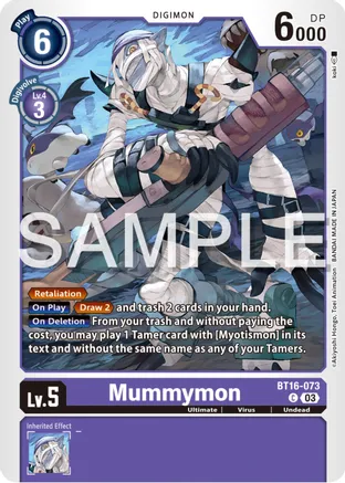 Mummymon - Beginning Observer (BT16-073 C)