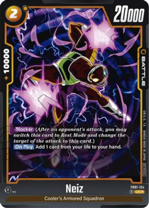 Neiz (Tournament Pack 01) - Tournament and Championship Promos (DBSFW_TPR)