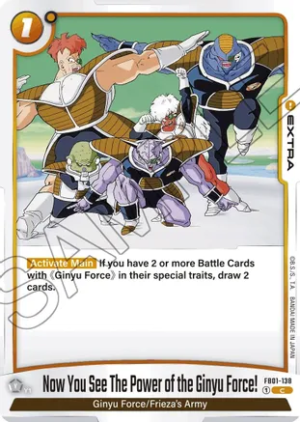 Now You See The Power of the Ginyu Force! - Awakened Pulse (FB01-138 C)