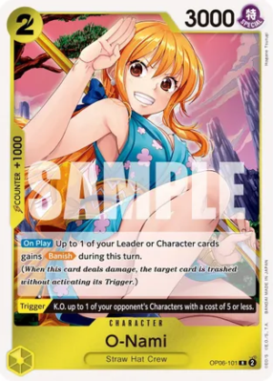 O-Nami - Wings of the Captain (OP06-101 R)
