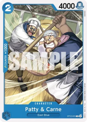 Patty & Carne - Starter Deck 12: Zoro and Sanji (ST12-015 C)
