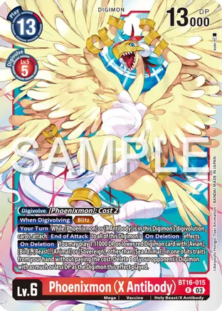 Phoenixmon (X Antibody) - Beginning Observer (BT16-015 R)