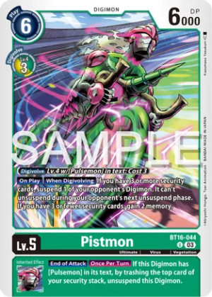 Pistmon - Beginning Observer (BT16-044 U)