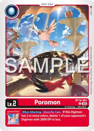 Poromon - Beginning Observer (BT16-001 U)