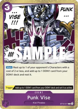 Punk Vise - Ultra Deck: The Three Captains (ST10-017 C)