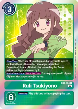 Ruli Tsukiyono - Resurgence Booster (RB01-034 R)