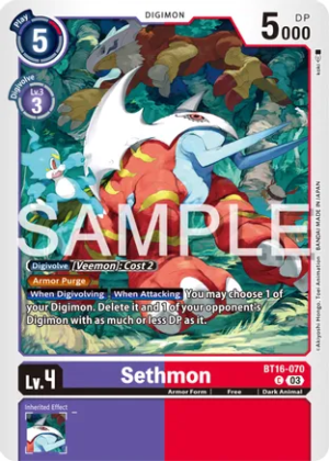 Sethmon - Beginning Observer (BT16-070 C)