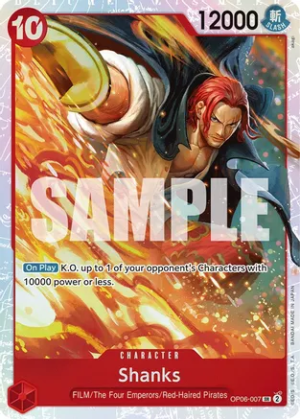Shanks - Wings of the Captain (OP06-007 SR)
