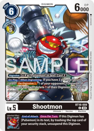 Shootmon - Beginning Observer (BT16-059 C)