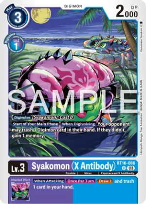 Syakomon (X Antibody) - Beginning Observer (BT16-066 U)