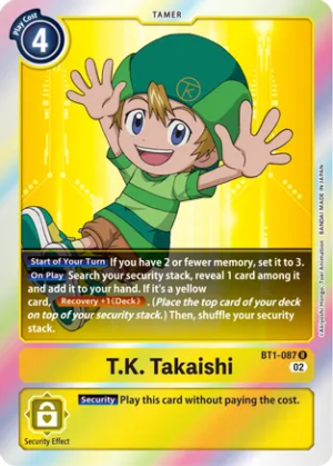 T.K. Takaishi (Resurgence Booster Reprint) - Resurgence Booster (BT1-087 R)