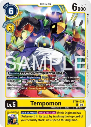 Tempomon - Beginning Observer (BT16-034 C)