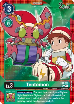 Tentomon (Winter Holiday 2023) - Classic Collection (EX01-033 C)