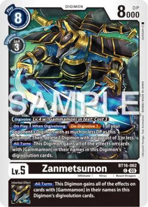 Zanmetsumon - Beginning Observer (BT16-062 C)