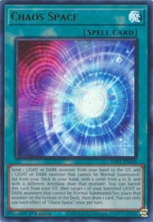 Chaos Space - RA01-EN065 - Secret Rare