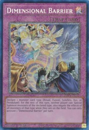 Dimensional Barrier - RA01-EN072 - Prismatic Collector's Rare