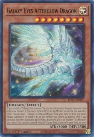 Galaxy-Eyes Afterglow Dragon - RA01-EN017 - Secret Rare