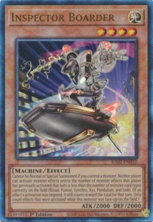 Inspector Boarder - RA01-EN010 - Prismatic Ultimate Rare