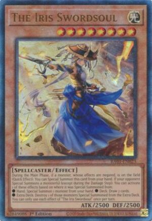 The Iris Swordsoul - RA01-EN023 - Prismatic Ultimate Rare