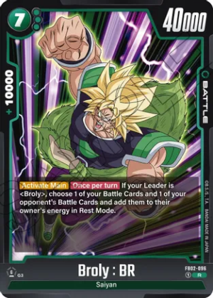 Broly : BR - Blazing Aura (FB02-096 R)
