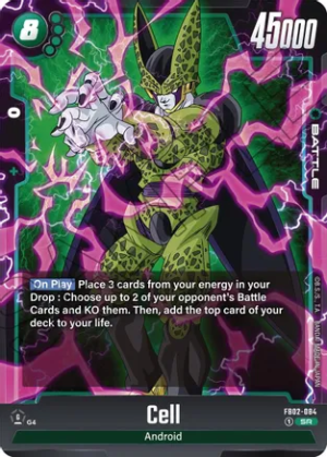 Cell - FB02-084 - Blazing Aura (FB02-084 SR)
