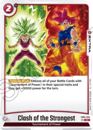 Clash of the Strongest - Blazing Aura (FB02-034 C)