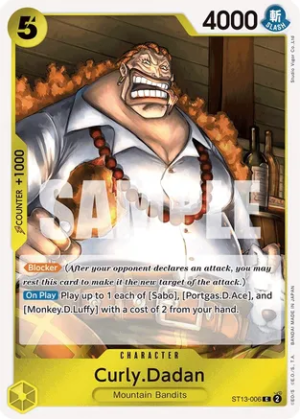 Curly.Dadan - Ultra Deck: The Three Brothers (ST13-006 C)